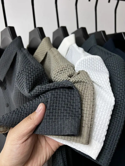 Valente Weave Polo Shirt