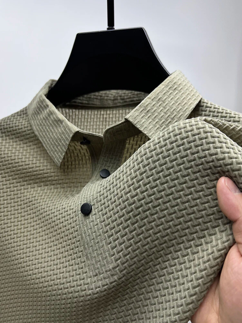 Valente Weave Polo Shirt