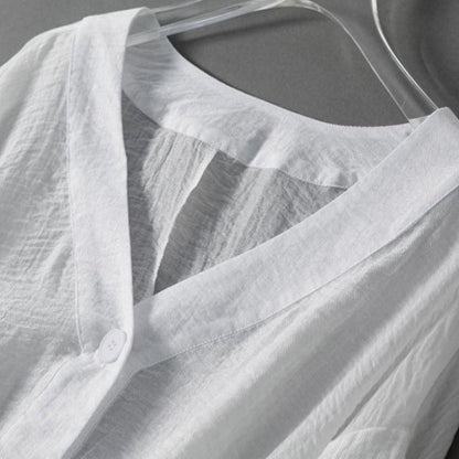 ELARA LINEN BLOUSE