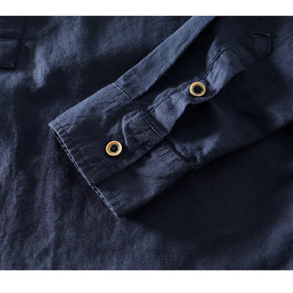 Arvero Linen Mandarin Shirt